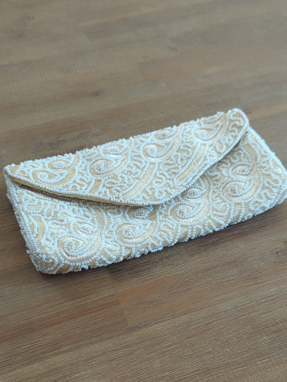 Vintage Beaded Clutch Evening Bag